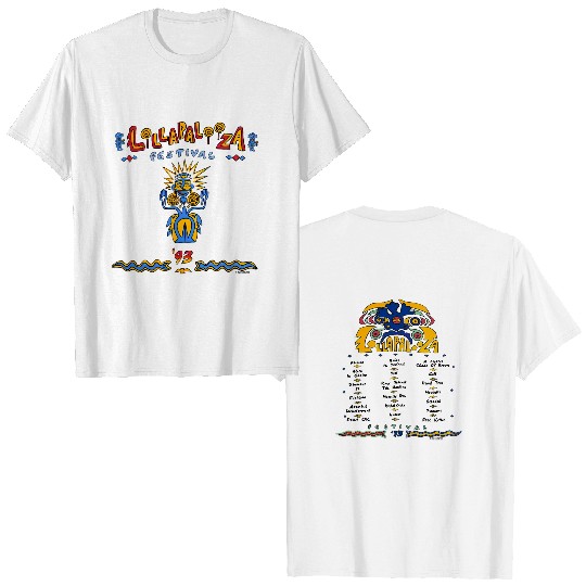 Lollapalooza Festival 1993 Tour T-Shirt, Lollapalooza Tour 1993 T-Shirt
