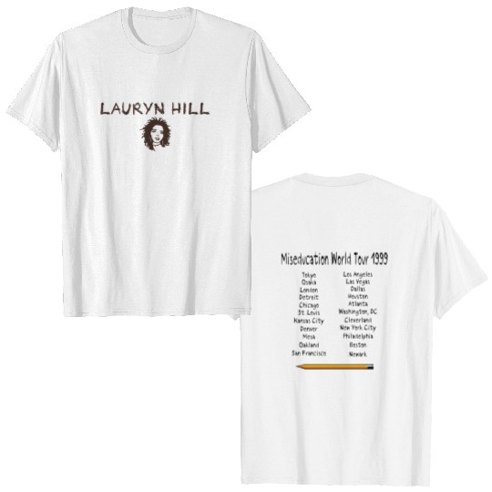 Vintage Lauryn Hill Miseducation World Tour 1999 T-Shirt