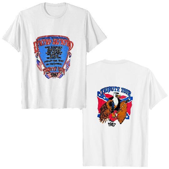 Vintage 1987 Lynyrd Skynyrd Tribute Tour Concert T Shirt