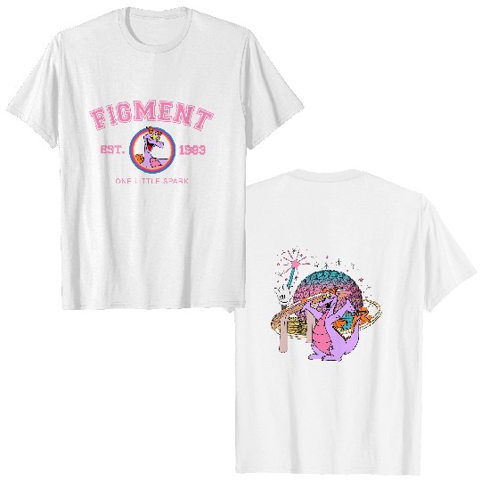 Disney Figment Two Sides Shirt, Epcot Figment Shirt, Figment One Little Spark Shirt