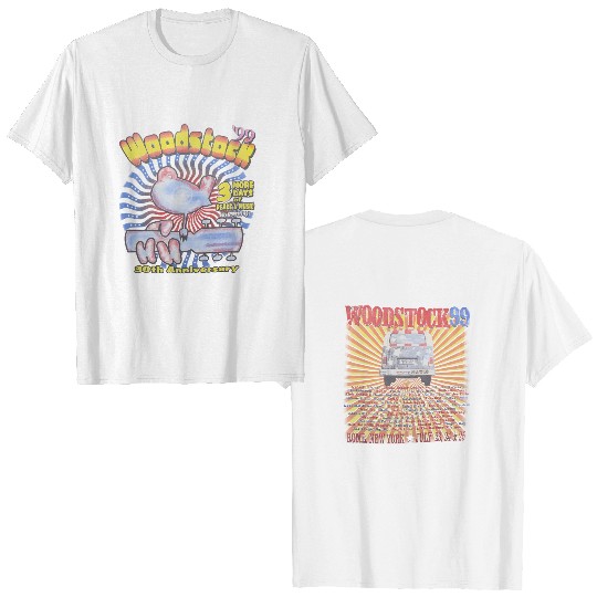 vintage 1999 Woodstock 30th Anniversary Concert Shirt