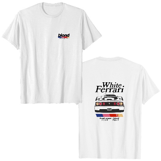 Frank Ocean BLOND WHITE FERRAR Shirt