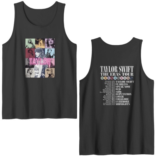 The Eras Tour Double Sided Tank Tops, 2 Side
