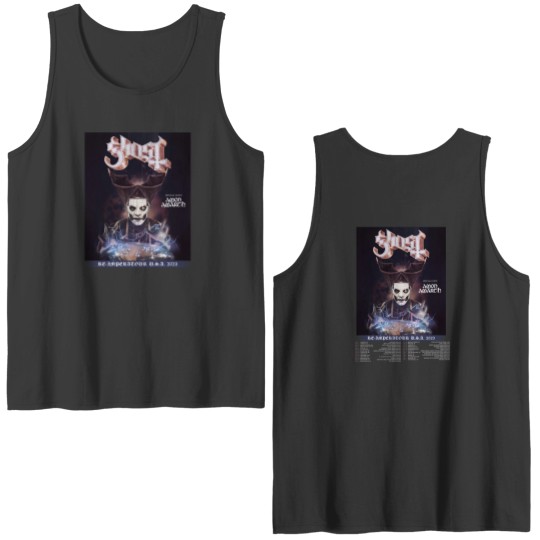 Ghost Band Double Sided Tank Tops Re-Imperatour USA 2023 Double Sided Tank Tops Ghost Band Tour 2023 Double Sided Tank Tops