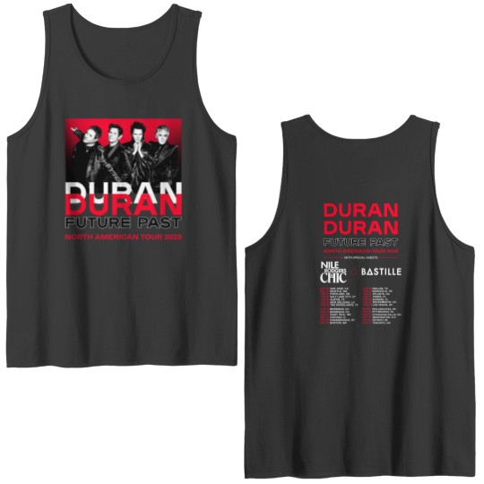 Tour Music 2023 Future DUrAn Band Past Rock Unisex Design Double Sided Tank Tops
