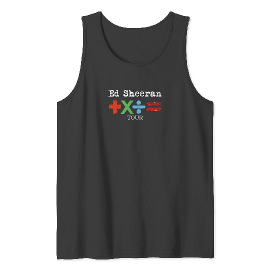 Mathematics Tour 2023 Ed Shee Merch Double Sided Tank Tops