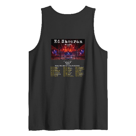 Mathematics Tour 2023 Ed Shee Merch Double Sided Tank Tops