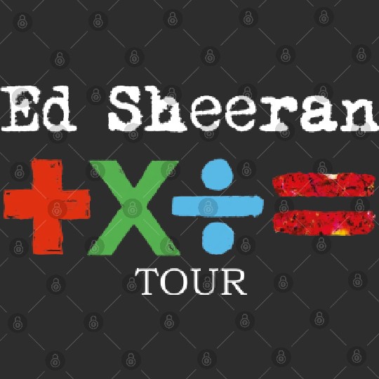 Mathematics Tour 2023 Ed Shee Merch Double Sided Tank Tops