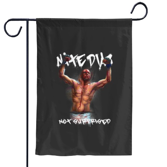 Nate Diaz is not Surprised 2  Garden Flags