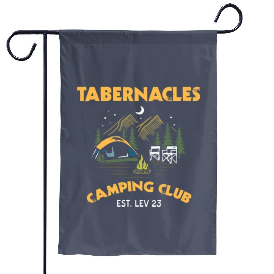 Discover Camping Camp Tabernacles Camping Club Bible Study Sukkot Camper Garden Flags