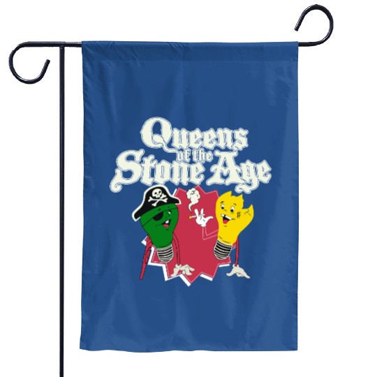 Queens Of The Stone Age  Era Vulgaris Garden Flags, Queens Of The Stone Age Band Garden Flags, 90s Music Garden Flags