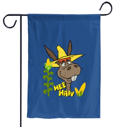 Hee haw donkey vintage Garden Flags