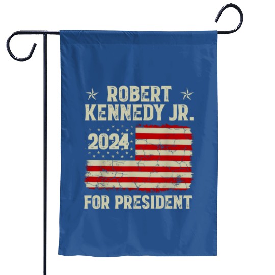 Kennedy 2024 Garden Flags, RFK JR For President 2024 Merch, RFK 2024 Garden Flags