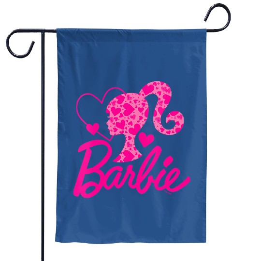 Womens Barbie - Heart Logo Garden Flags