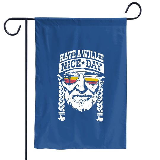 Have A Willie Nice Day Classic Garden Flags