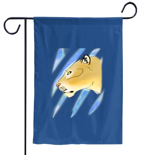 Discover Lion Leo Celestial Lioness Star Garden Flags