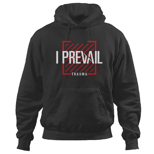 Women_s Kangaroo Pocket Hooded I-Prevail-Trauma-Album-2- Fleece Hoodie Sweatshirt Hoodies