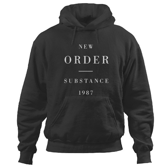 Discover New Order - Substance - Black Hoodies