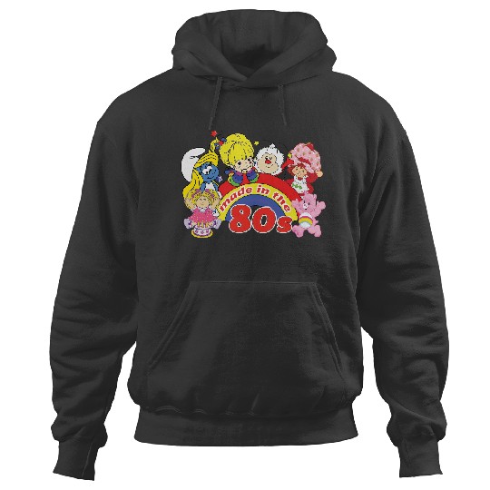 Made in 80s Cartoon Hoodies Friends 80's Cartoons Hoodies, Vintage Rainbow Brite Hoodies