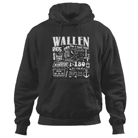 Wallen Tour 2023 Hoodies , Cowboy Wallen Hoodies , Wallen Western Hoodies