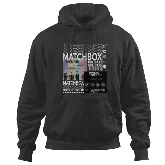Matchbox Twenty Music Hoodies, Vintage Matchbox 20 Summer 2023 Tour Album