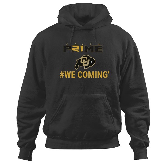 Discover Coach Prime  We Coming  Colorado Football Hoodies
