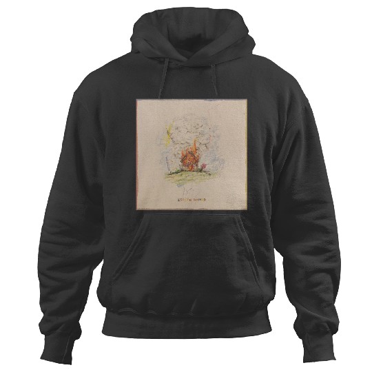 isaiah rashad house is burning Classic Hoodies