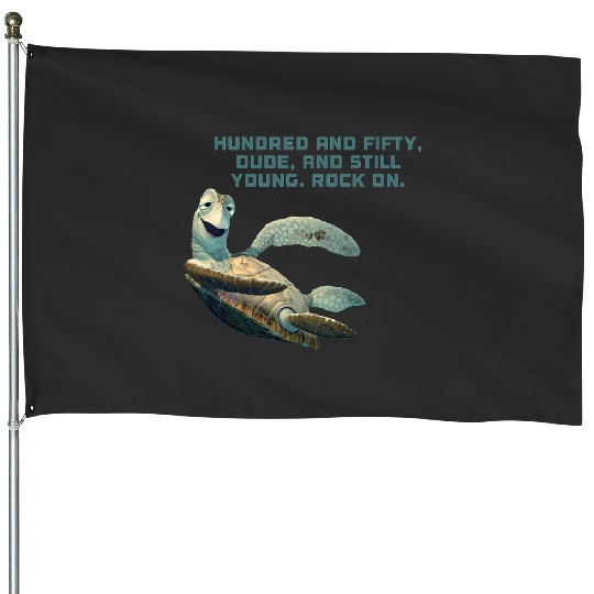 Crush the Turtle - Finding Nemo House Flags