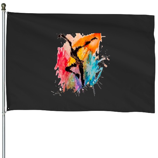 Discover love House Flags