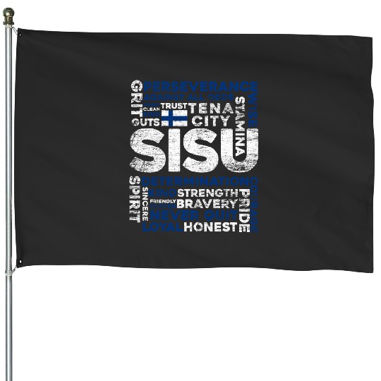 Finland Finn Sisu House Flags