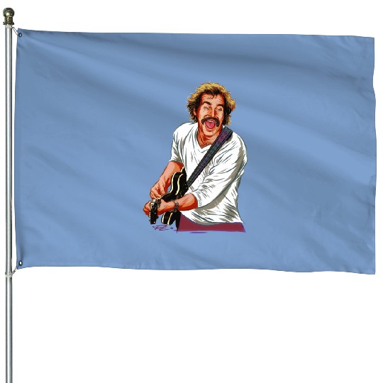 Jimmy Buffett - An illustration by Paul Cemmick - Jimmy Buffett - House Flags