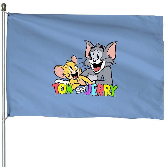 Vintage Tom & Jerry House Flags