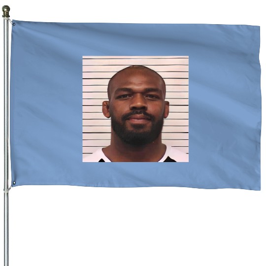 Jon Jones Mugshot House Flags