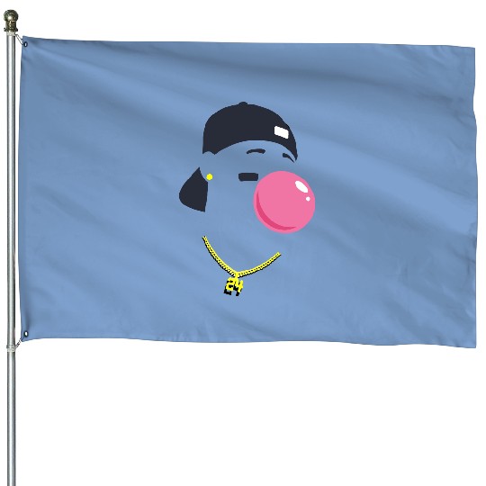 Ken Griffey Jr Bubble Gum Bubble Unisex House Flags