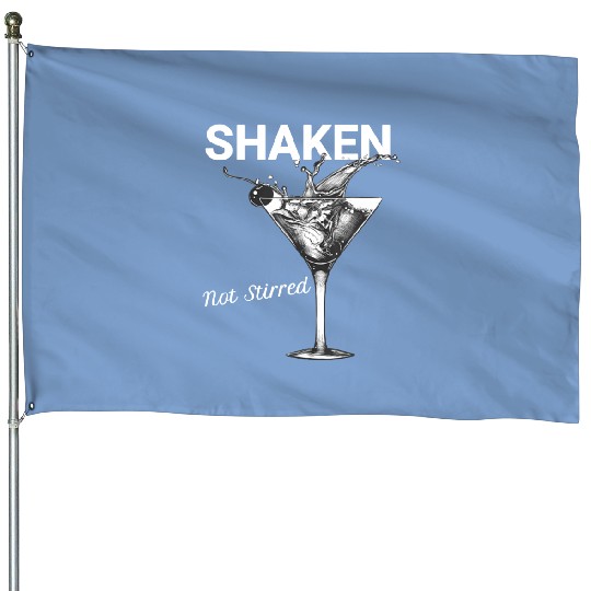 Shaken Not Stirred House Flags