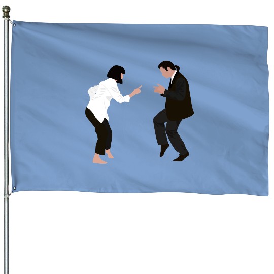 Pulp Fiction Dance Scene House Flags