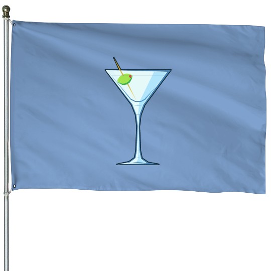 Discover Martini Time House Flags