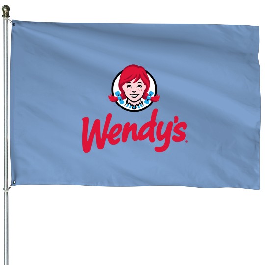 Discover Wendy's Fast Food House Flags, Wendy's Vintage Retro Food And Drink House Flags