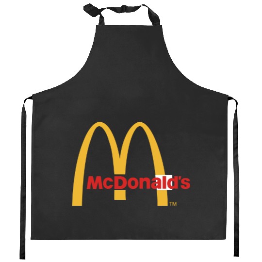 Discover McDonald's 1968 Logo Kitchen Aprons