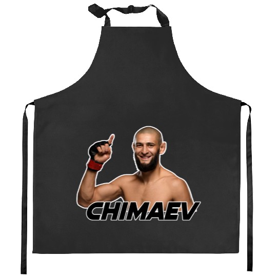 Discover Khamzat Chimaev Kitchen Aprons