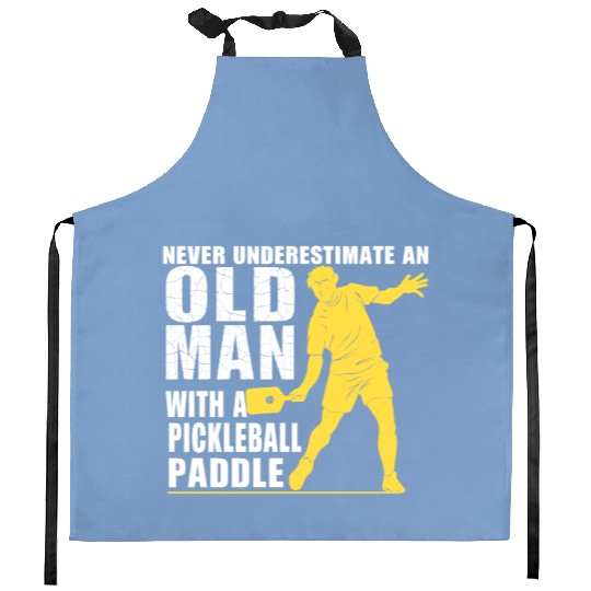 Discover Old Man Pickleball Kitchen Aprons
