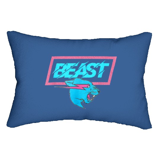 Discover mr gaming beast game Lumbar Pillows