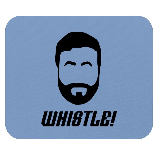 Whistle - Roy Kent - Ted Lasso Mouse Pads - Coach Gift - Dad Gift