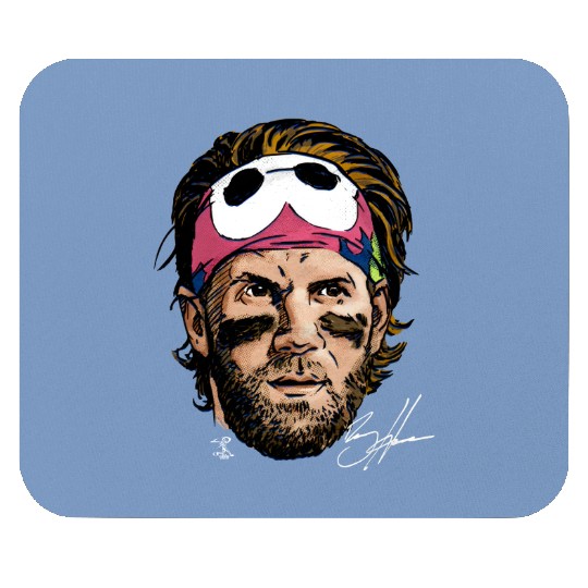 Bryce Harper Men's Cotton Mouse Pads - Philadelphia Baseball Bryce Harper Headband