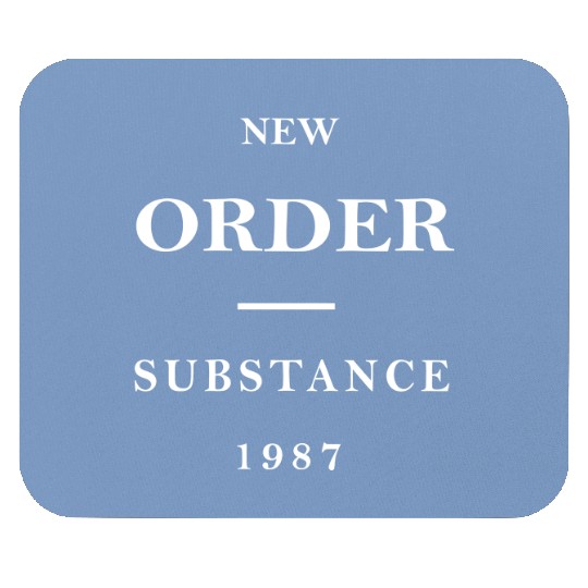 Discover New Order Band Substance Mouse Pads