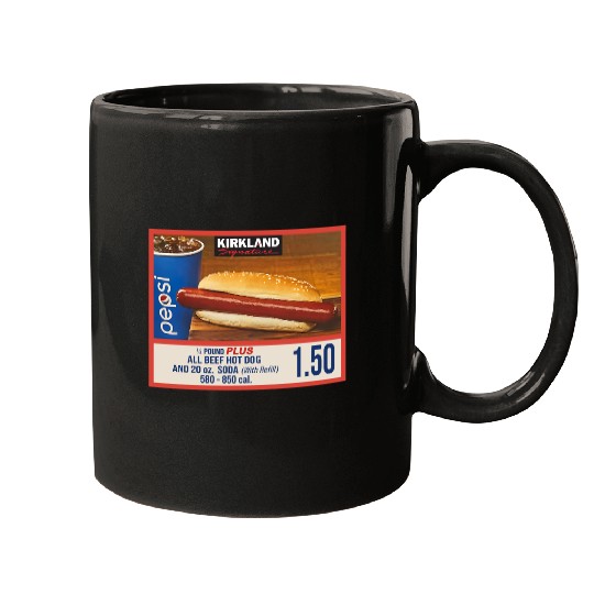 Discover 1.50 Costco Hot Dog & Soda Combo With Quote Mugs