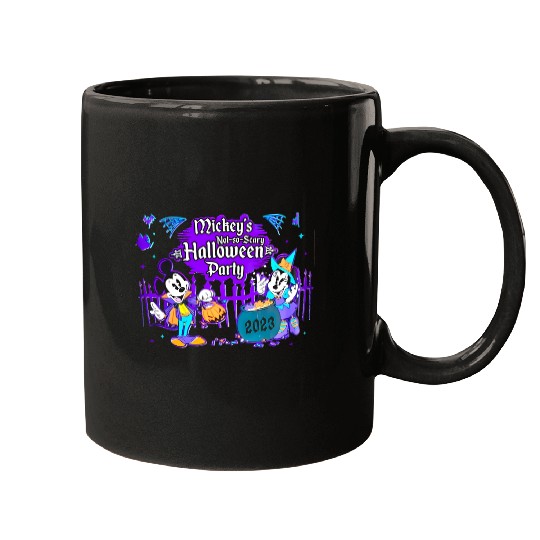 Discover Mickey's Not-So-Scary Halloween Party 2023 Halfway 2 Halloween Mugs Disney Mugs
