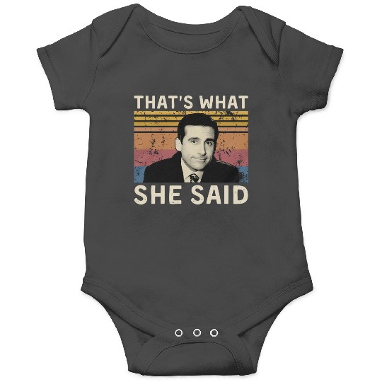Discover That's What SHE Said Vintage Onesies