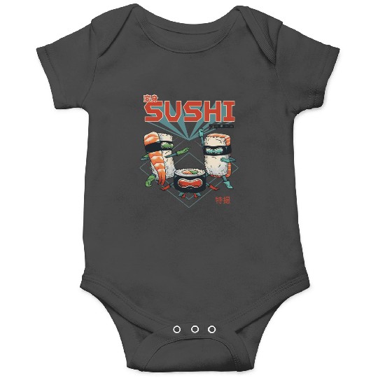 Discover Sushi Squadcompressed Onesies