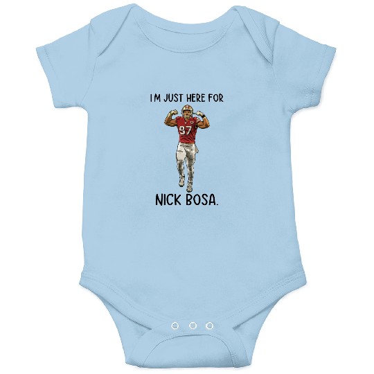 San Francisco Football Onesies | Nick Bosa | 49ers Apparel | Vintage 49ers
